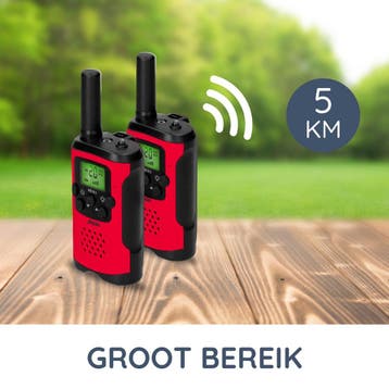Walkie Talkie - Voor kinderen en volwassenen - Portofoon - O, Verzenden, Zo goed als nieuw
