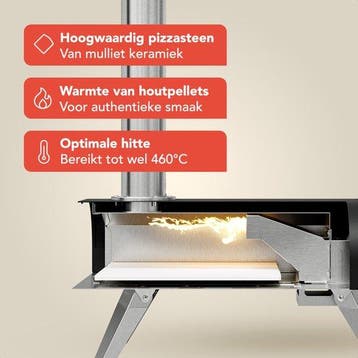 2dekans | KitchenBrothers Pizza Oven - Houtgestookt -, Ophalen of Verzenden, Zo goed als nieuw, KitchenBrothers