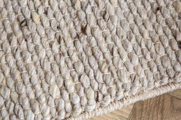 Tapijt van wol, 350x240 cm, zilvergrijs - 41718, Ophalen of Verzenden, Nieuw