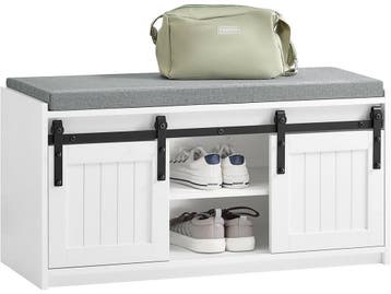 SoBuy FSR133-K-W - Schoenenrek - 6 Vakken - Wit, Verzenden, Nieuw