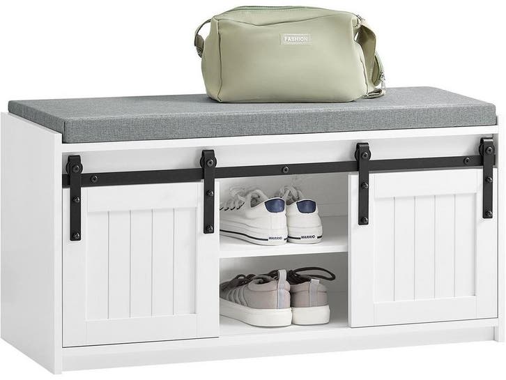 SoBuy FSR133-K-W - Schoenenrek - 6 Vakken - Wit, Huis en Inrichting, Overige Huis en Inrichting, Nieuw, Verzenden