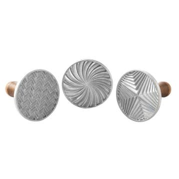 Nordic Ware Koekjesstempel Geo Set/3, Hobby en Vrije tijd, Verzenden, Nieuw
