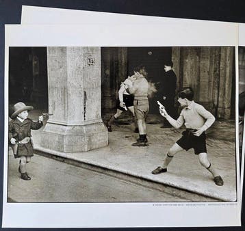 Henri Cartier Bresson - Elliott Erwitt - 2 tirages rares :, Antiek en Kunst