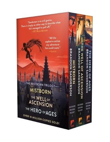 Mistborn Trilogy Tpb Boxed Set: Mistborn, the Well of, Boeken, Verzenden, Nieuw