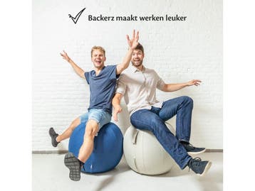 Backerz Zitbal 75 CM - Luxe Yoga Bal - Ergonomische, Verzenden, Nieuw