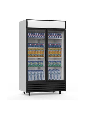 Koelkast - 1000 Liter - 2-Deurs - Glazen Deur - Geventileerd, Verzenden, Nieuw in verpakking