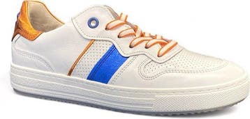 Gabor Comfort - maat 40 - Sneaker Wit-Oranje G-leest, Verzenden, Nieuw