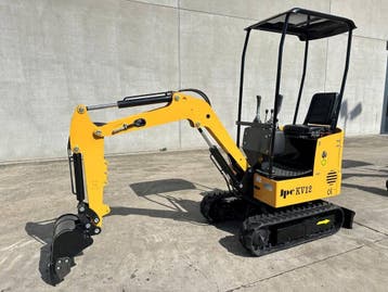 Veiling: Minigraver JPC KV12 Diesel 2025 Nieuw, Ophalen, Graafmachine