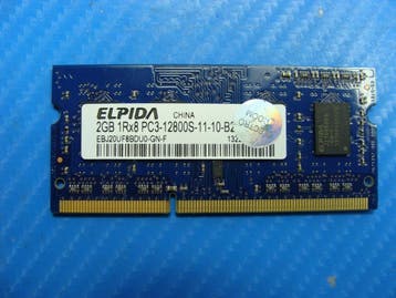 Elpida EBJ20UF8BDU0-GN-F – 2GB DDR3 SODIMM – 204-Pin – 1600, Ophalen of Verzenden, Nieuw