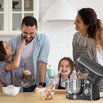 2dekans | KitchenBrothers Keukenmachine - Keukenmixer met 6L, Witgoed en Apparatuur, Ophalen of Verzenden, Zo goed als nieuw