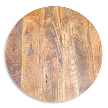 Eettafel Oscar Rond Ø180cm Mango Naturel, Huis en Inrichting, Ophalen of Verzenden, Nieuw