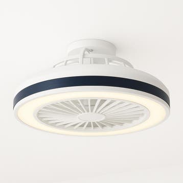 LED Plafondventilator | Zwart Wit | 36W | 2880 lumen, Witgoed en Apparatuur, Ophalen of Verzenden, Nieuw, Plafondventilator