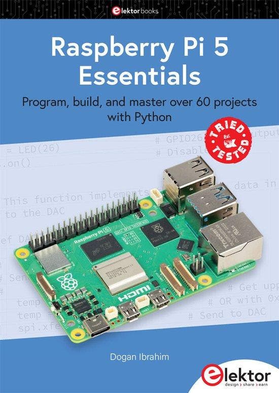 9783895765865 Raspberry Pi 5 Essentials | Tweedehands, Boeken, Informatica en Computer, Zo goed als nieuw, Verzenden