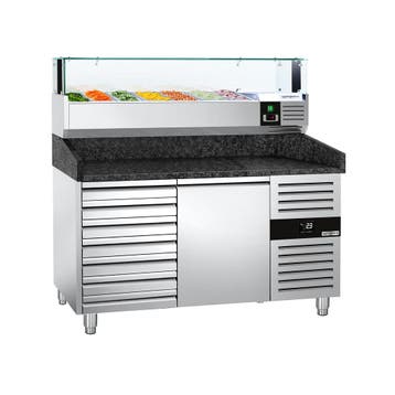 GGM Gastro | Pizza koelwerkbank PREMIUM - 1500x800mm - 1 |, Verzenden, Nieuw in verpakking