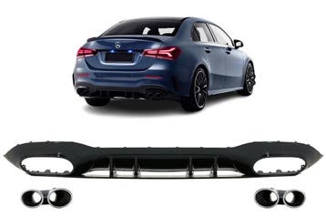 Diffuser | geschikt voor Mercedes-Benz | A-klasse 2018+ seda, Verzenden, Nieuw, Mercedes-Benz
