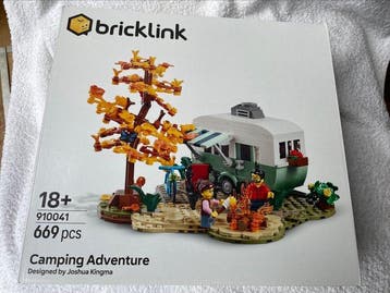 Lego Set - Adventurers - 910041 Camping Adventure Bricklink, Nieuw