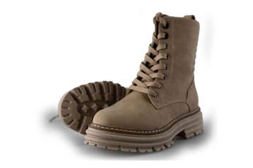 DSTRCT Veterboots in maat 36 Beige, Verzenden, Beige, Overige typen, DSTRCT
