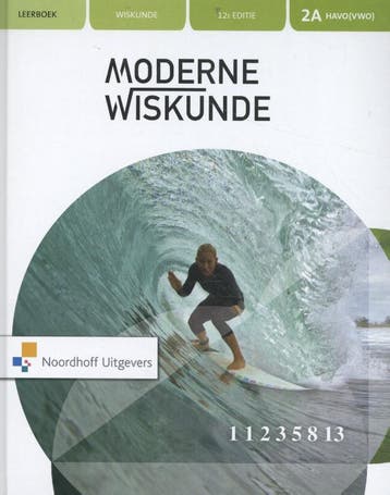 2a havo(vwo) / Moderne Wiskunde / leerboek - Ineke de Bruin, Verzenden, Gelezen, Ineke de Bruin