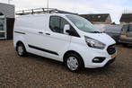 Ford Transit Custom 2.0 TDCI 105PK, L1H1, Airco, Imperiaal, Stof, Gebruikt, Euro 6, Wit