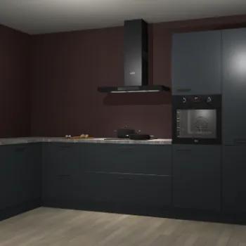 Onyxgrijze keuken Nuuk 65726, Verzenden, Nieuw