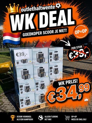 Airfryer XXL - Hetelucht friteuse - Airfryer - Nieuw in doos, Witgoed en Apparatuur, Airfryers, Ophalen of Verzenden, Nieuw