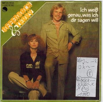 Single vinyl / 7 inch - Offenbach &amp; Terry - Ich Weis..., Verzenden, Zo goed als nieuw, 7 inch, Overige genres