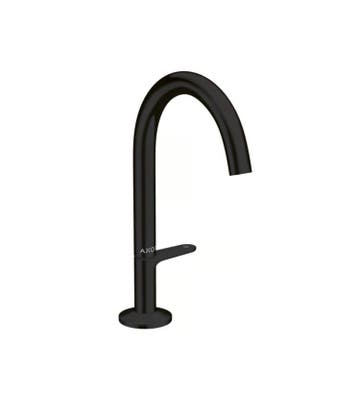 HANSGROHE AXOR ONE WASTAFELKRAAN MET KLIKWASTE MAT ZWART, Ophalen of Verzenden, Nieuw