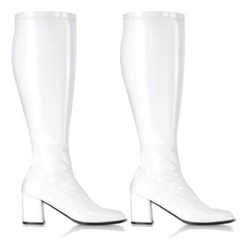 Witte party laarzen glimmend - Schoenen en laarzen, Ophalen of Verzenden, Nieuw