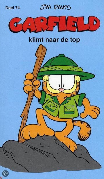 Garfield 74 - Garfield klimt naar de top - Jim Davis, Verzenden, Gelezen, Jim Davis