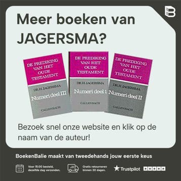 GENESIS 25:12 - 50:26 - JAGERSMA 9789026608773, Boeken, Verzenden, Zo goed als nieuw, JAGERSMA