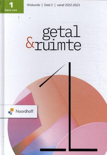 1 havo/vwo deel 2 / Getal en Ruimte / Leerboek - J.H., Boeken, Verzenden, Gelezen, J.H. Dijkhuis