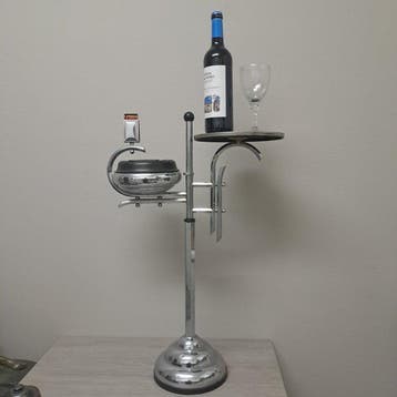 demeyere - Bijzettafel - koper chrome, Bakeliet -