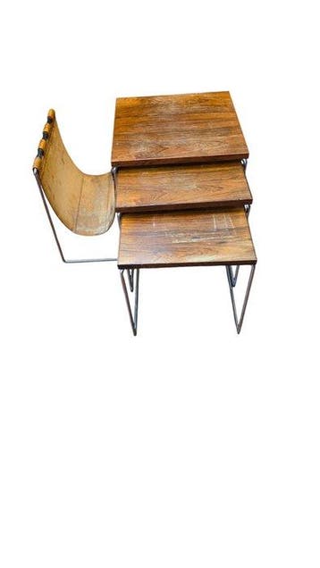 Brabantia - Set bijzettafels (3) - Palissander - Brabantia