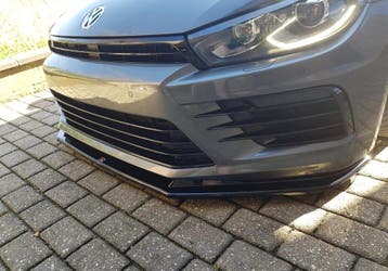 Front Splitter V.1 VOLKSWAGEN SCIROCCO MK.3 R FACELIFT, Verzenden