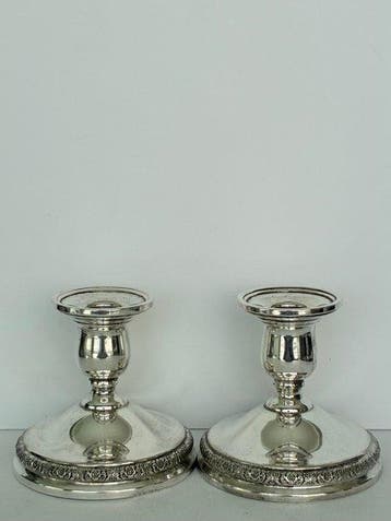 Prelude - Kaarsenhouder (2) - .925 zilver - Sterlingzilver, Antiek en Kunst