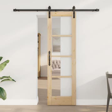 vidaXL Schuifdeur ORKDAL Naturel 61 x 198,5 cm, Verzenden, Nieuw