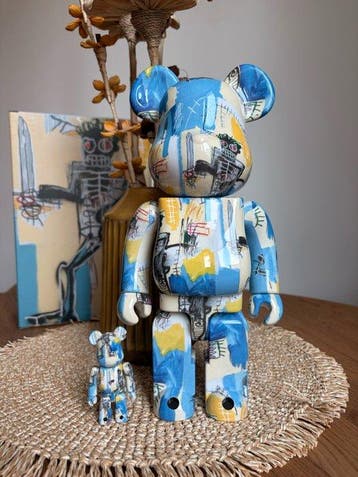 Medicom Toy - Be@rbrick - Jean Michael Basquiat 12th Ver., Antiek en Kunst