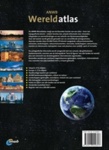 ANWB WERELDATLAS 9789018029807 ANWB, Boeken, Verzenden, Gelezen, ANWB