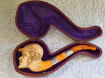 Jockey oder Sherlock Holmes - Meerschuim pijp -