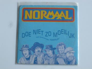 Normaal - Doe niet zo moeilijk (CD Single), Ophalen of Verzenden, Zo goed als nieuw