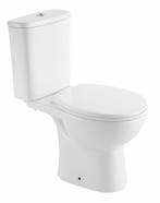 Duoblok Toilet Wiesbaden Brady Staand Rimless AO Met, Doe-het-zelf en Verbouw, Sanitair, Ophalen of Verzenden, Nieuw, Overige typen