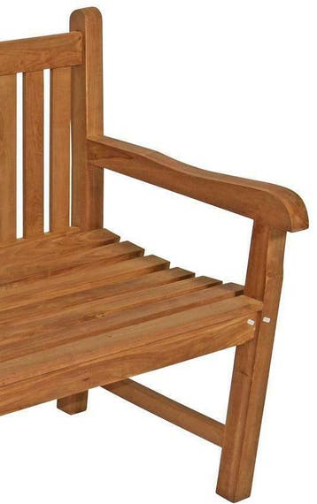 Teakhouten tuinbank 3 persoon 150 cm breed - teak bank, Hardhout, 3 zitplaatsen, Nieuw, Ophalen of Verzenden