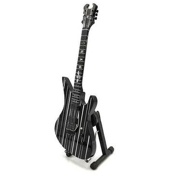 Miniatuur replica Schecter gitaar S. Gates Avenged Sevenfold, Ophalen of Verzenden, Nieuw, Pop, Beeldje of Miniatuur