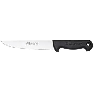 RÖR Solingen 17cm Slagersmes – Ergonomisch en Scherp, Ophalen of Verzenden, Nieuw, Rvs of Chroom