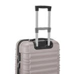 Harde Kofferset Rome - 3-Delig - ABS - Champagne, Sieraden, Tassen en Uiterlijk, Koffers, Verzenden, Nieuw