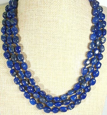 Natuurlijke lapis lazuli uit Afghanistan - Steen van de