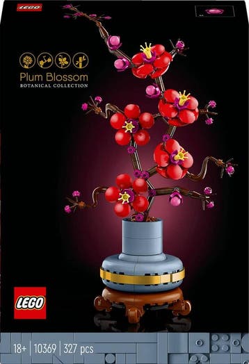 LEGO Icons Japanse abrikoos - Botanical Collection - 10369, Kinderen en Baby's, Speelgoed | Duplo en Lego, Ophalen of Verzenden