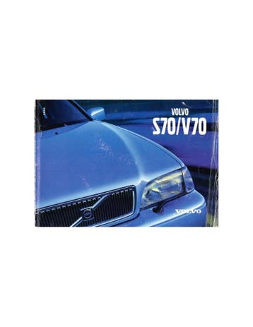 2000 VOLVO S70 / V70 INSTRUCTIEBOEKJE DUITS, Auto diversen, Handleidingen en Instructieboekjes