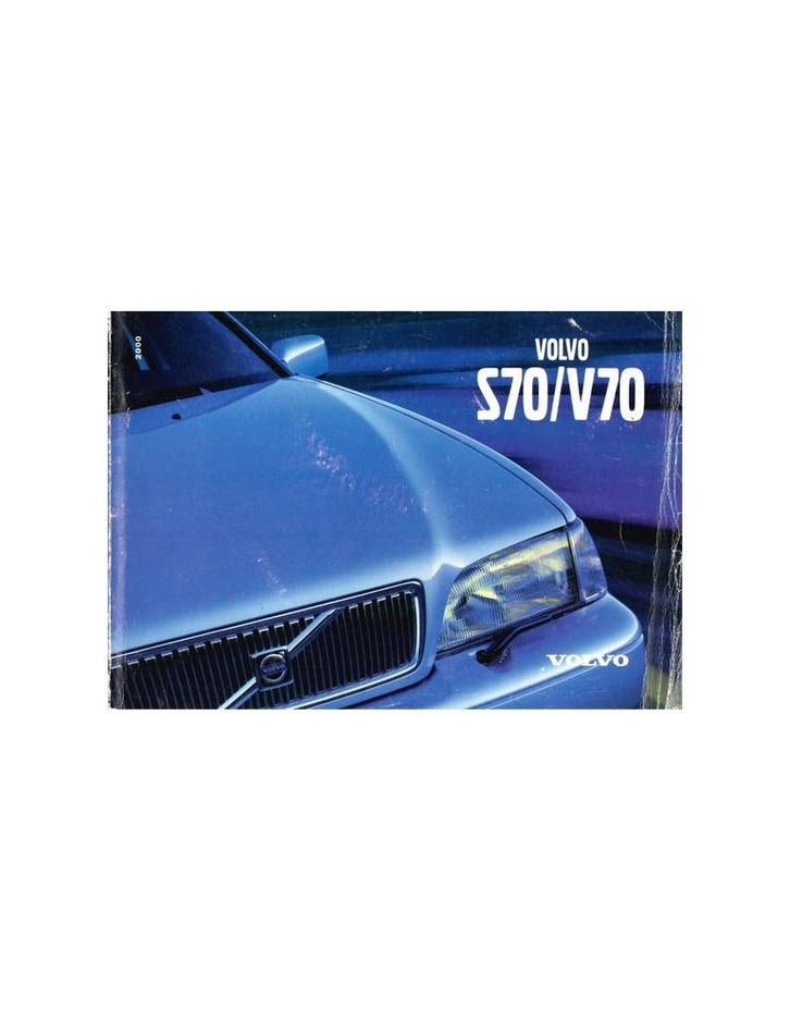 2000 VOLVO S70 / V70 INSTRUCTIEBOEKJE DUITS, Auto diversen, Handleidingen en Instructieboekjes