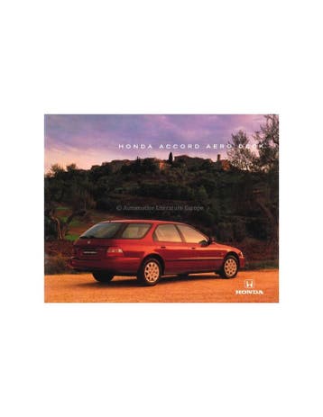 1994 HONDA ACCORD AERO DECK BROCHURE NEDERLANDS, Nieuw, Honda, Author
